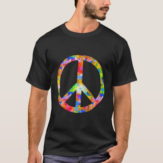 和平サイン Tシャツ (正面)