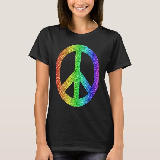 和平サイン Tシャツ (正面)