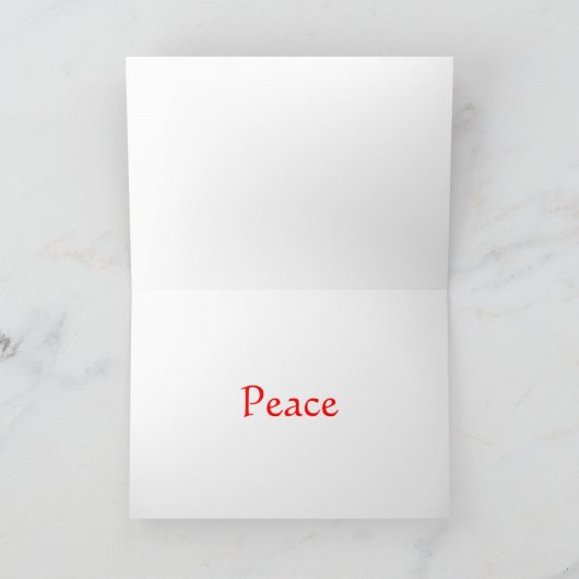 和平挨拶カード シーズンカード (内部)