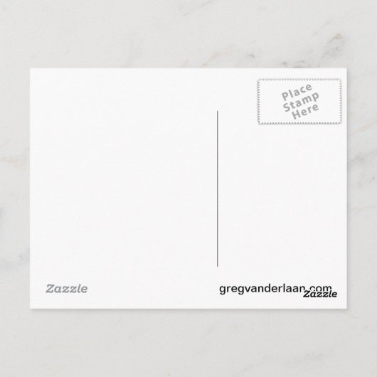 和平署名はがき(Peace Sign 数々のはがき) ポストカード (裏面)