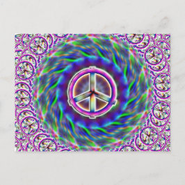和平署名はがき(Peace Sign 数々のはがき) ポストカード