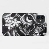 和彫り ドクロ Case-Mate iPhoneケース (裏面(横))