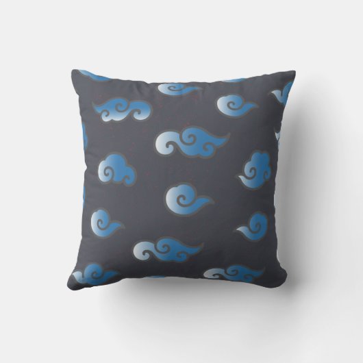  和日本の柄 クッション (裏面)