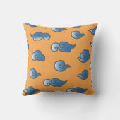 和日本の柄 クッション (裏面)