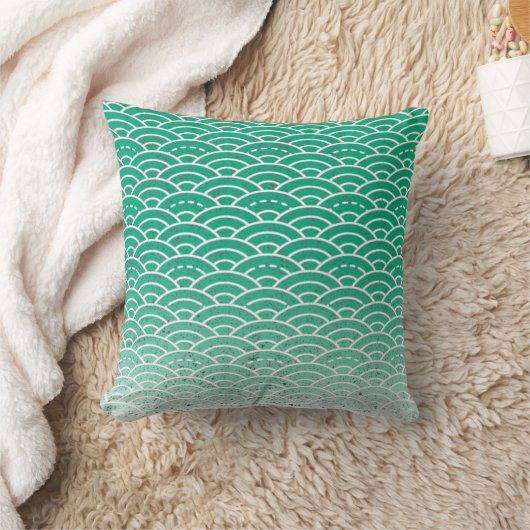 和日本の柄 クッション (ブランケット)