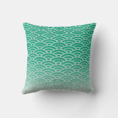 和日本の柄 クッション (裏面)