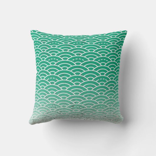 和日本の柄 クッション (裏面)