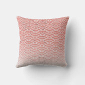 和日本の柄 クッション (裏面)