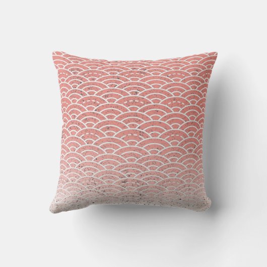 和日本の柄 クッション (裏面)