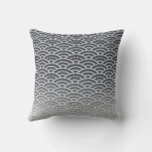 和日本の柄 クッション (裏面)