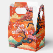 和柄パーティーの特典箱 フェイバーボックス (オープン)