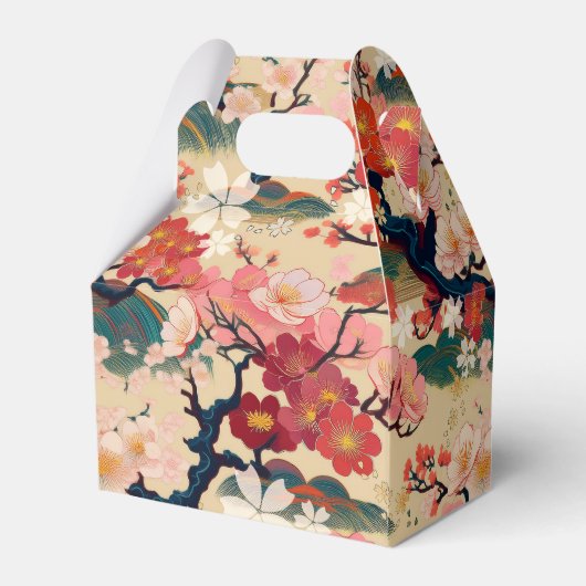 和柄パーティーの特典箱 フェイバーボックス (裏面サイド)