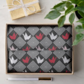 和気折鶴パターン 薄葉紙 (ギフト)