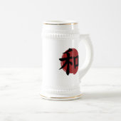 和漢字記号日本の書 ビールジョッキ (正面右)