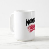 和牛ステーキ – プレミアムミートラバー コーヒーマグカップ (正面左)