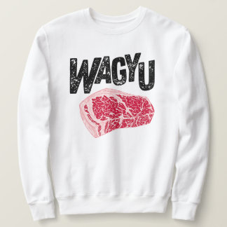 和牛ステーキ – プレミアムミートラバー スウェットシャツ