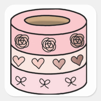 和紙テープスタックプランナーシール スクエアシール