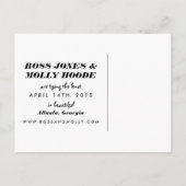 和紙テープ日付はがきを保存 案内ポストカード (裏面)