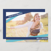 和紙テープ|卒業招待状 招待状 (正面/裏面)