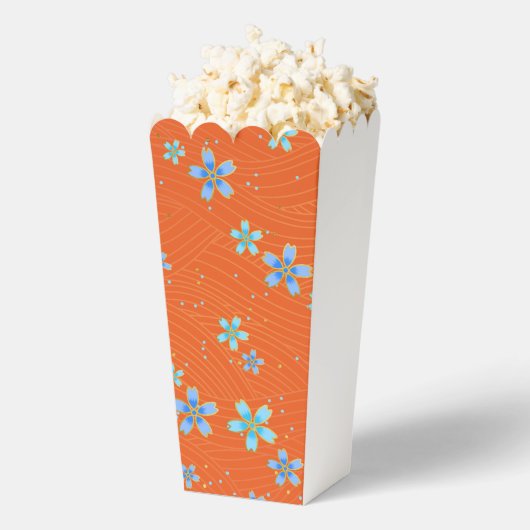 和紙フローラお願い箱 フェイバーボックス (はじけた状態)