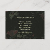 和紙日本ののパタユニークーン 名刺 (裏面)