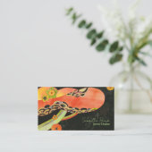 和紙日本のインテリアデザイナー 名刺 (スタンド正面)