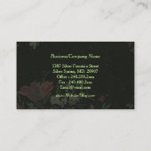 和紙日本のインテリアデザイナー 名刺 (裏面)