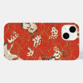 和紙日本の折り鶴 Case-Mate iPhoneケース (裏面 (横))