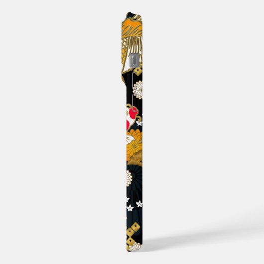 和紙模様 iPhoneケース (左側面)