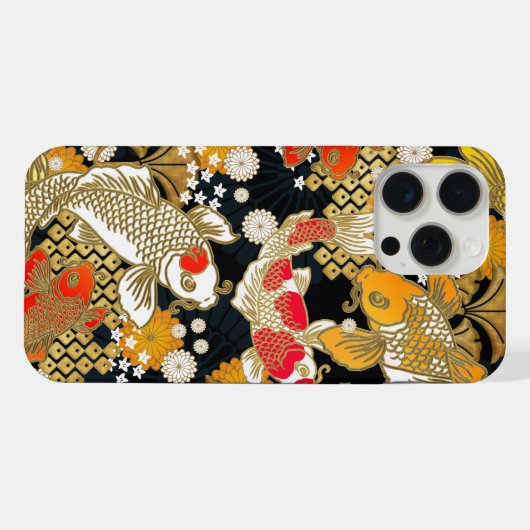 和紙模様 iPhoneケース (裏面横)