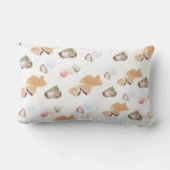 和菓子日本の柄 ランバークッション (裏面)