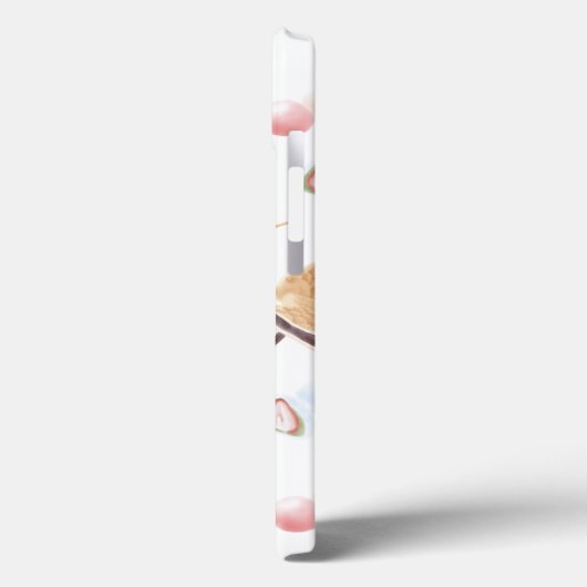 和菓子日本の柄 Case-Mate iPhoneケース (裏面 / 左)