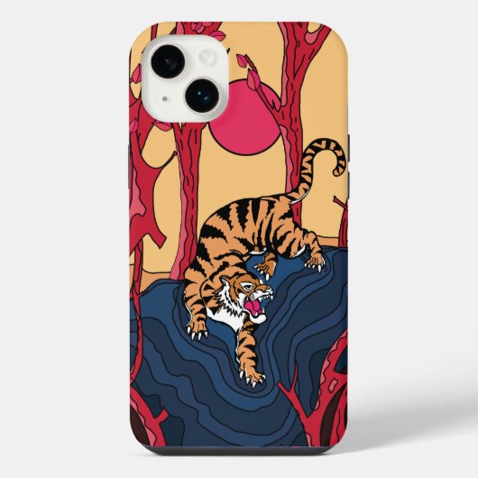和虎 iPhoneケース (裏面)