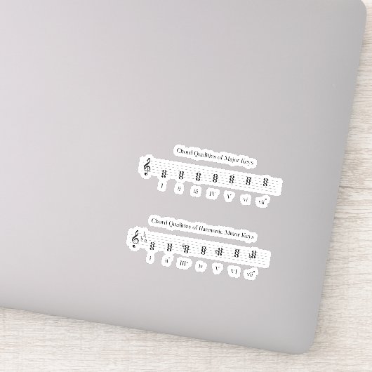 和音の質専攻のと和音の副音楽 シール (詳細)