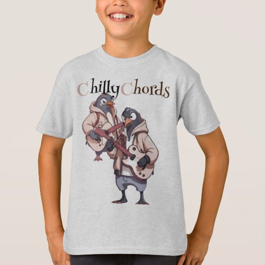 和音クール:ミュージカルペンギンUnite Tシャツ (正面)