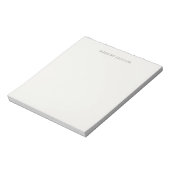 和風な名前の書体 シンプルなパステルカラー ノートパッド (回転)