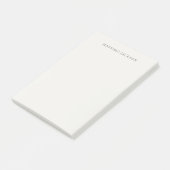 和風な名前の書体 シンプルなパステルカラー ポストイット (アングル)