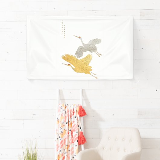 和風の背景 横断幕 (インサイチュ)