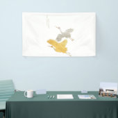 和風の背景 横断幕 (トレードショー)