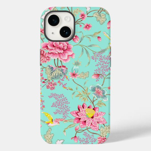 和風の花鳥模様 Case-Mate iPhoneケース (裏面)