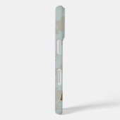 和風の芸者さん、扇子を持つ着物の女性 Case-Mate iPhoneケース (裏面 / 右)