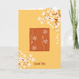 和風オーナメントギフト サンキューカード