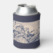 和風カントリーロアのカエル 缶クーラー (缶正面)