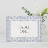 和風シンプルウェーブ テーブルナンバー (スタンド正面)