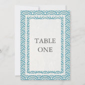 和風シンプルウェーブ テーブルナンバー (裏面)