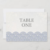 和風シンプルウェーブ テーブルナンバー (裏面)