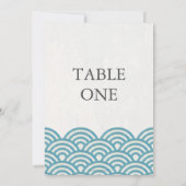 和風シンプルウェーブ テーブルナンバー (裏面)