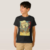 和風トイレットペーパーモンスター Tシャツ (正面フル)