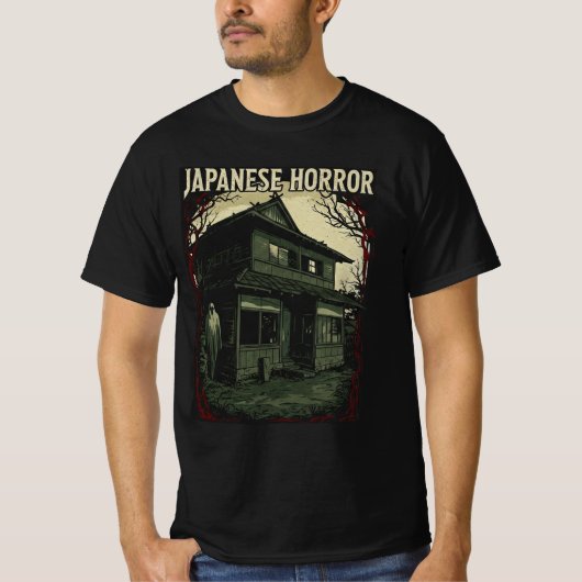 和風ホラーTシャツ Tシャツ (正面)