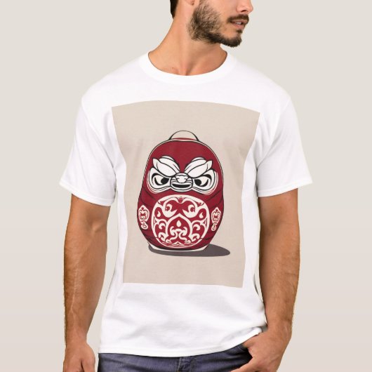 和風伝統幾何学模様デザイン0034 Tシャツ (正面)
